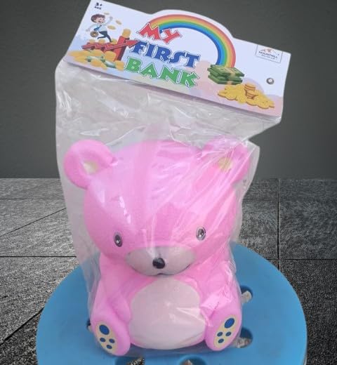 Plush Teddy Bear Money Bank - Image 3